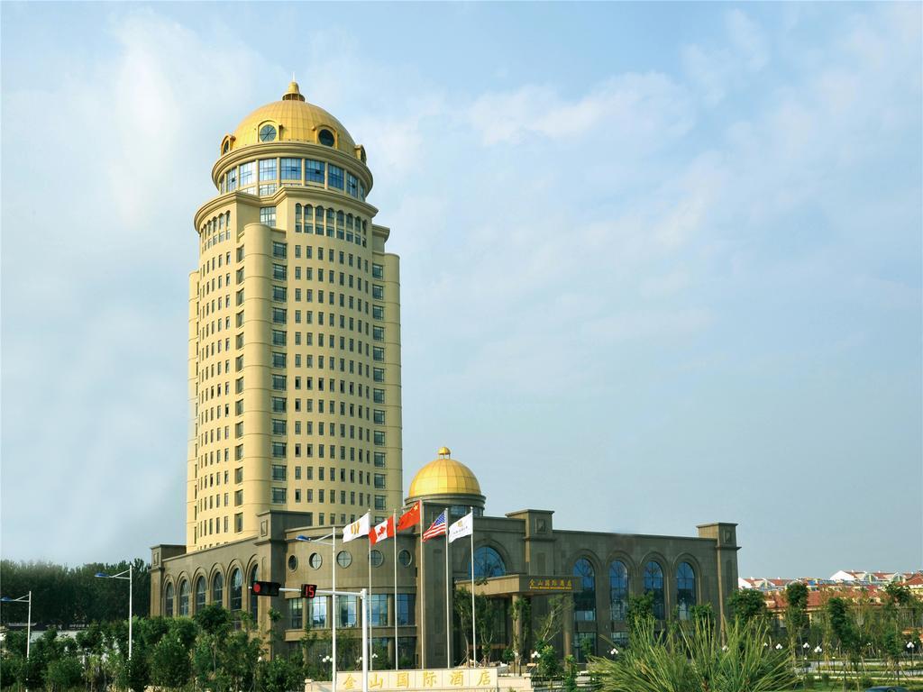 Golden Mountain International Hotel Laiyang Buitenkant foto